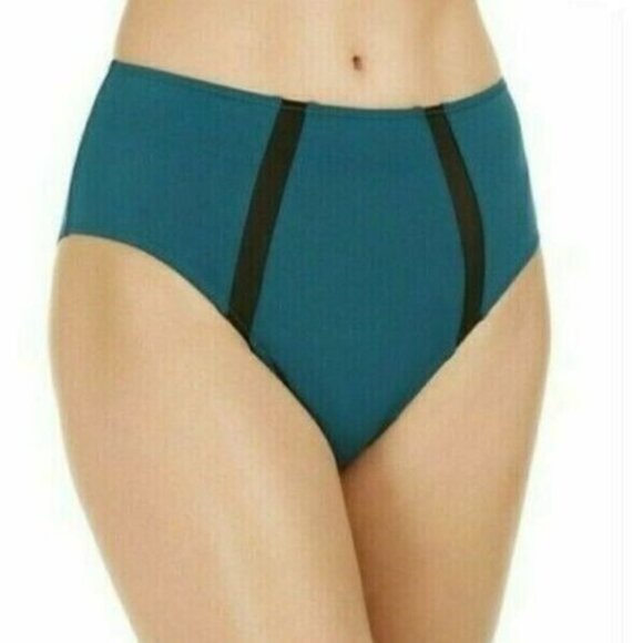 INC International Concepts High Waist Brief Panty Green Spruce Size XXL NEW - Picture 9 of 10